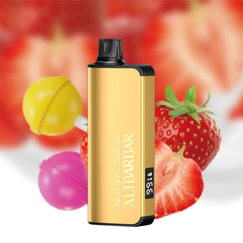 Alibarbar Ingot 9000 Disposable Vape – Chuppa Chupps Strawberry