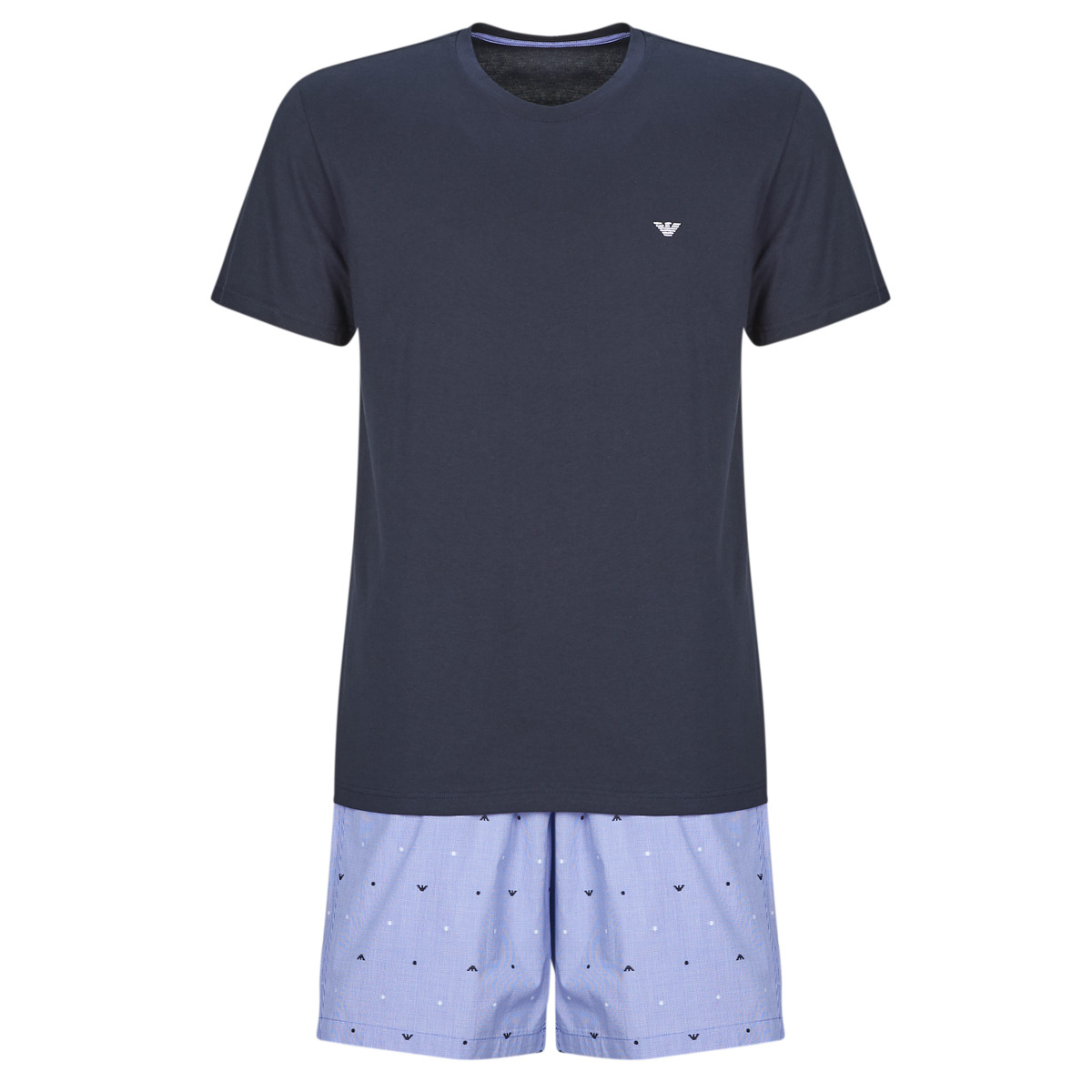 Emporio Armani - SHORT PYJAMA SET AF18543 - Blue / Marine