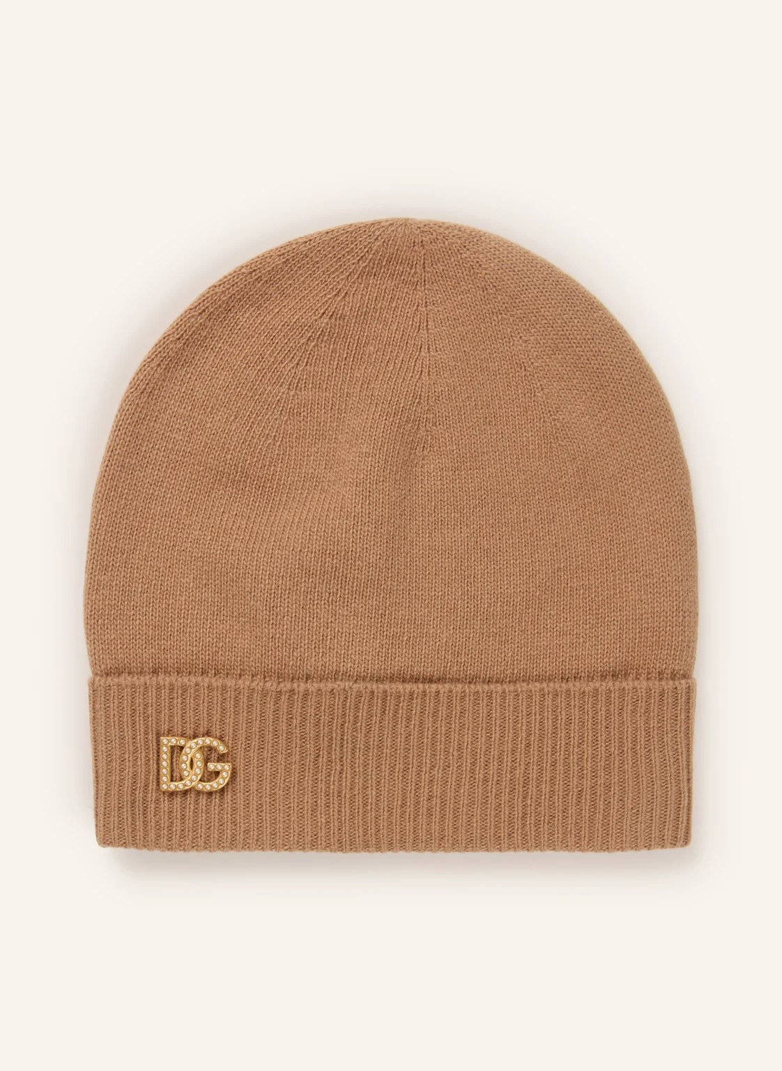 DOLCE & GABBANA Mütze mit Schmuckperlen