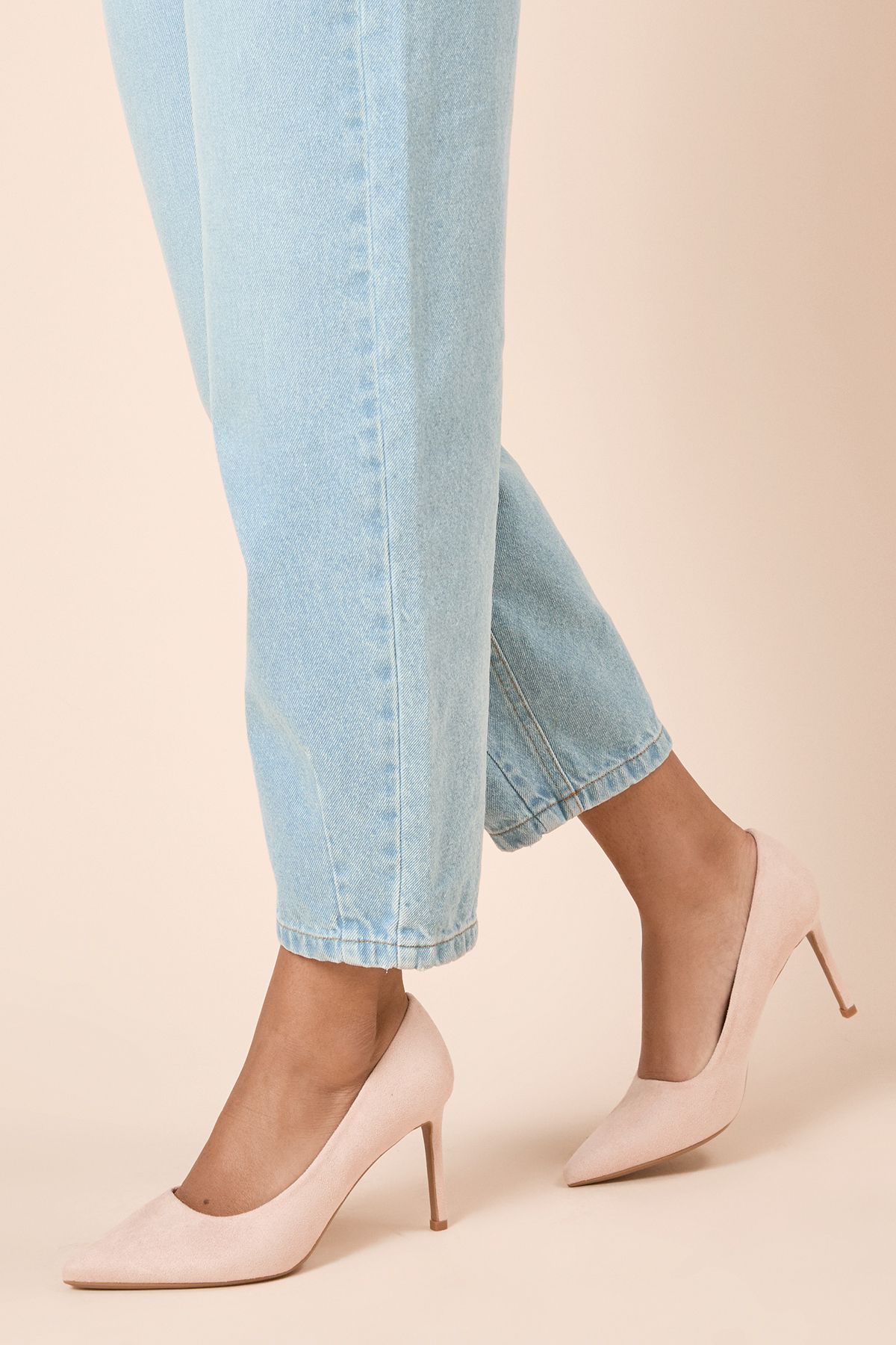 Dorothy Perkins Dash Faux Suede Pointed High Stiletto Heel Court Shoes