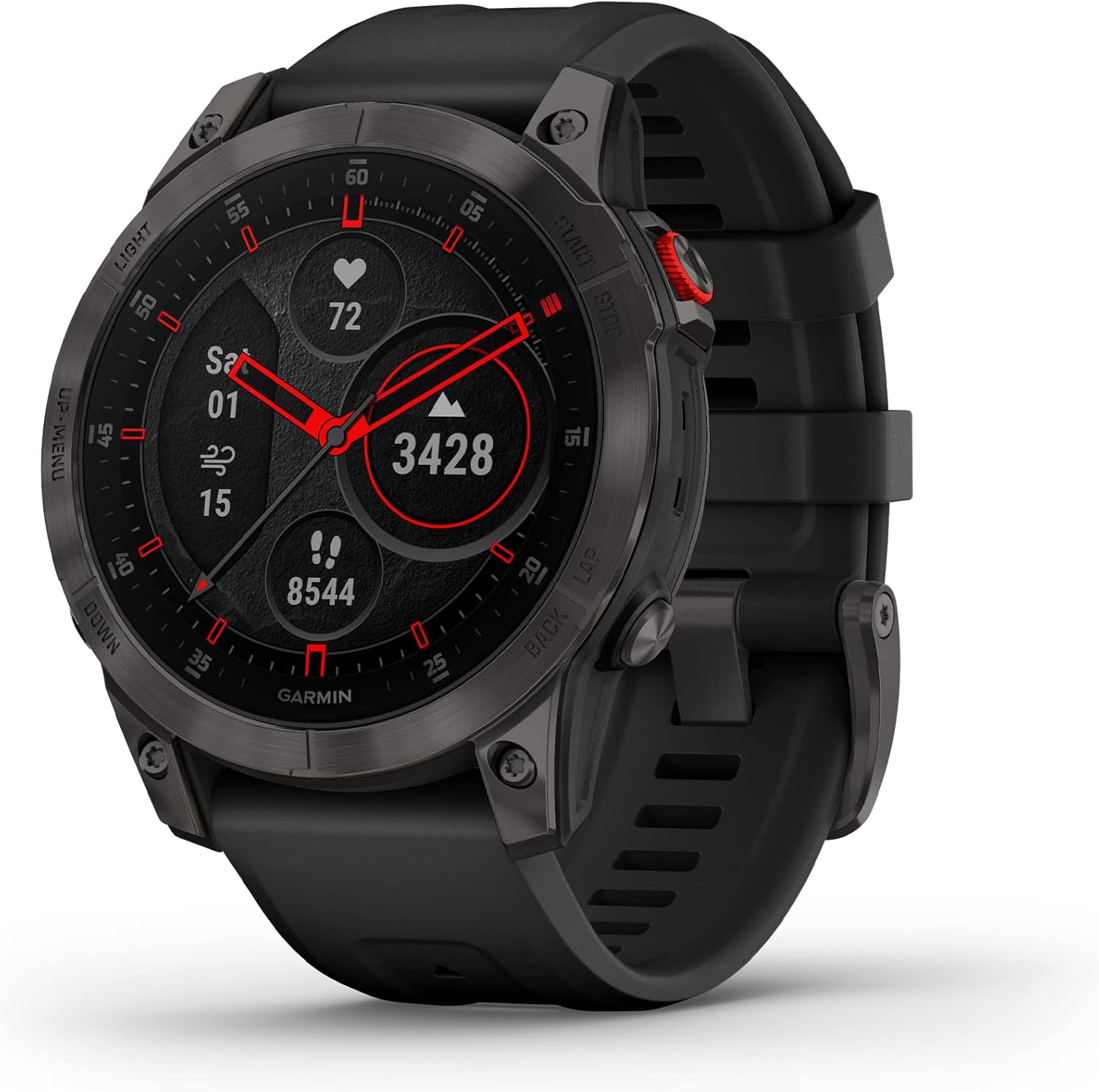 Garmin EPIX Gen 2  Sapphire Gray  Titanium  NA - (Renewed)