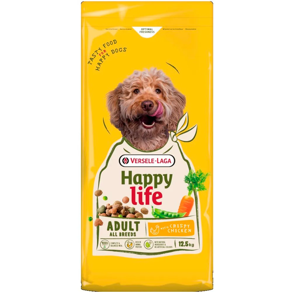 Versele-laga Happy life Chicken dog food 12.5kg