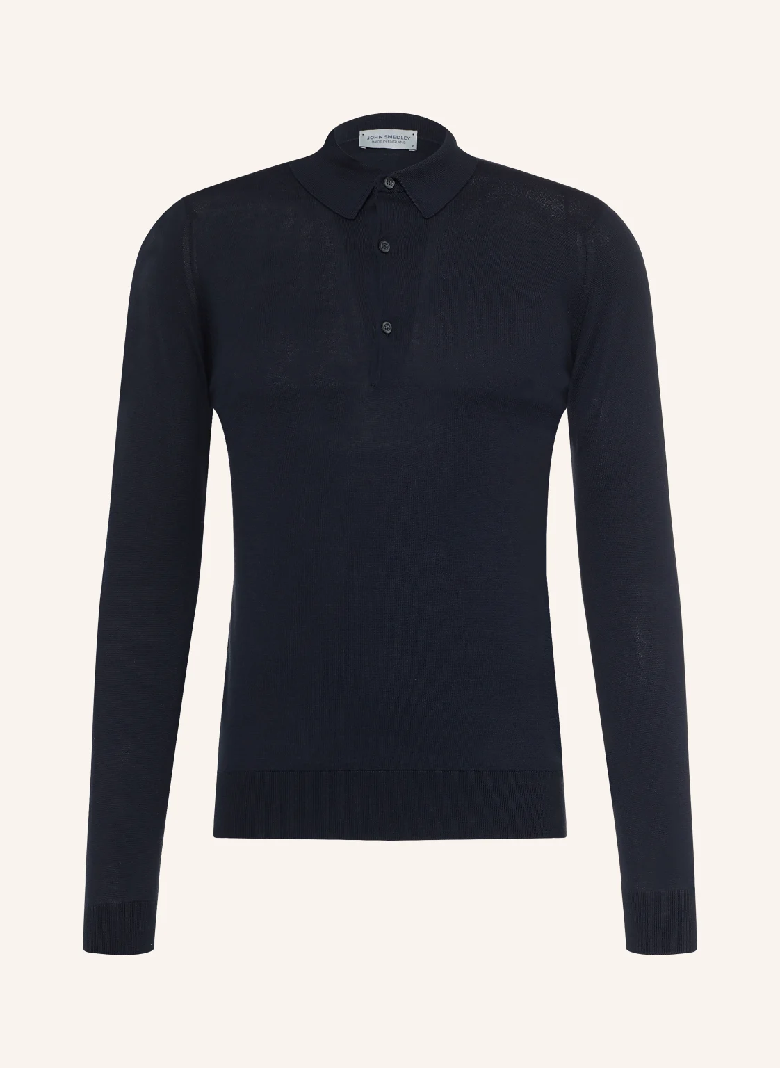 JOHN SMEDLEY Strick-Poloshirt BRADWELL