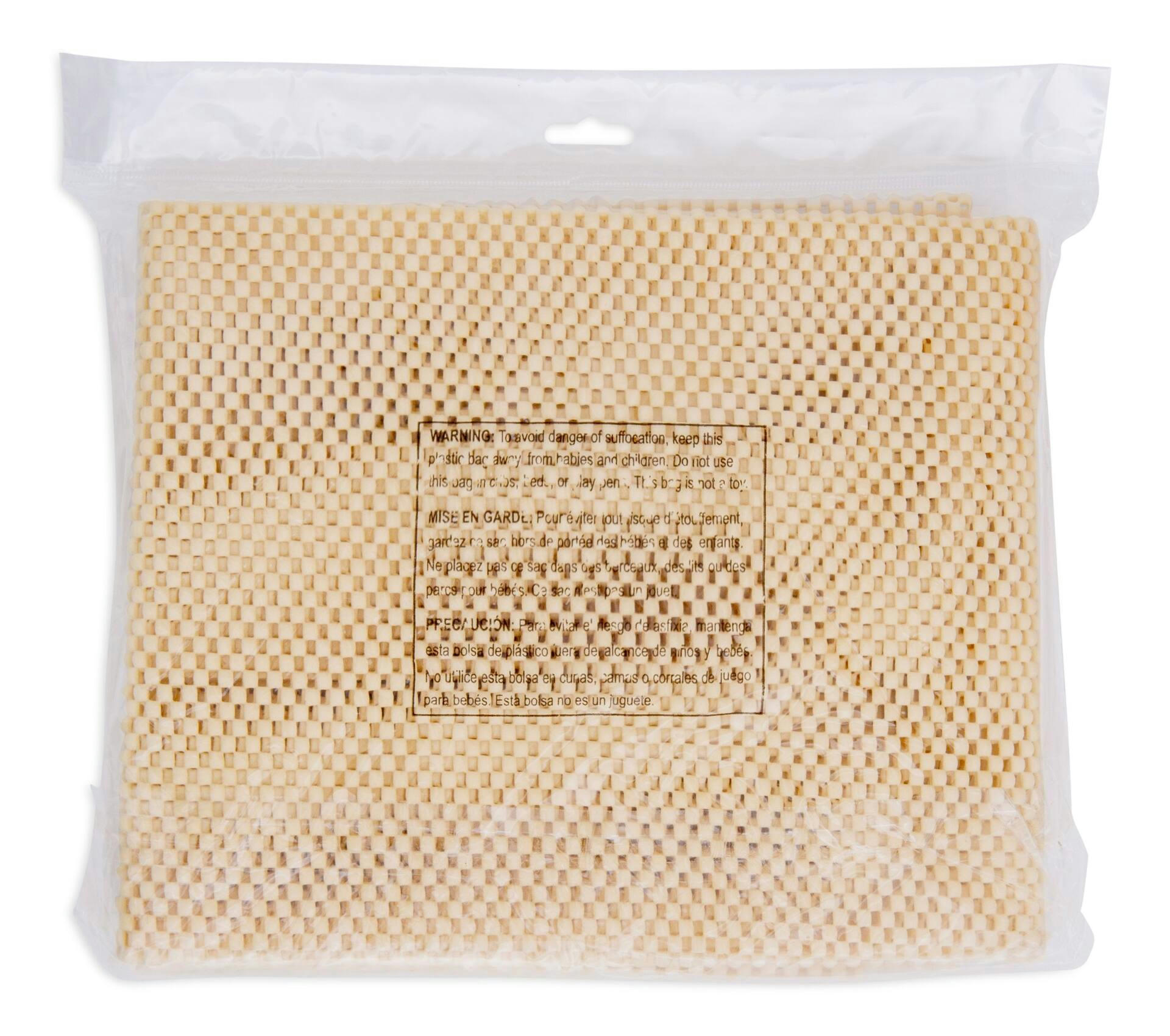 Rug Saver Non-Slip Rug Pad for Rugs on Hard Surface Floors, Assorted Sizes