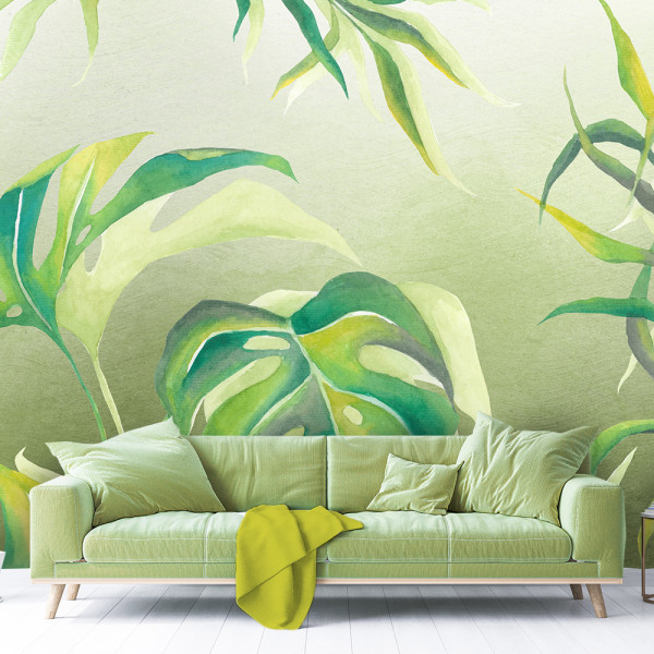 Feeby Fototapeta, Liście Monstera 150x105