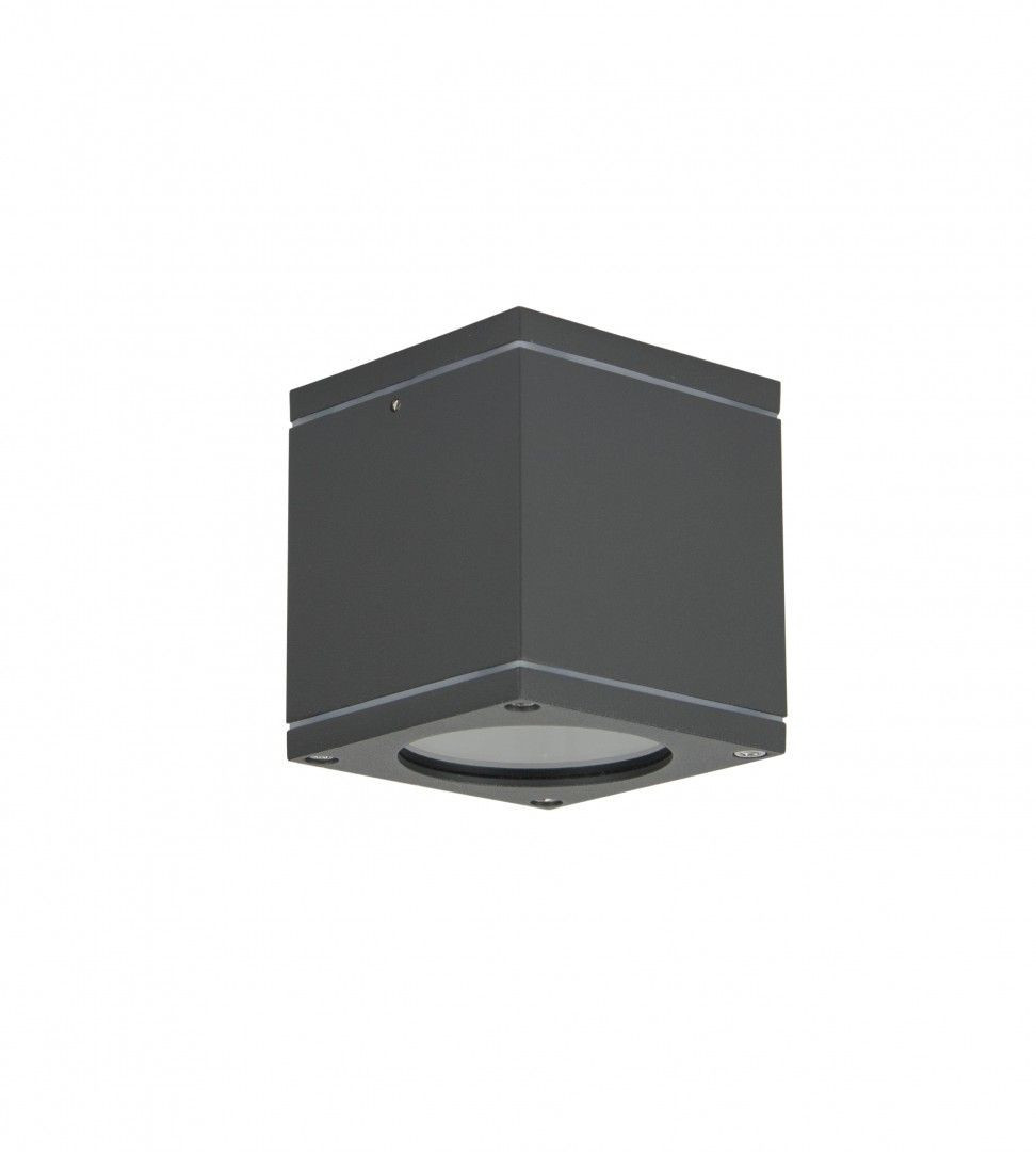Lampa sufitowa zewnętrzna Adela ciemnoszara 1 x GU10 x 35W IP54 SU-MA