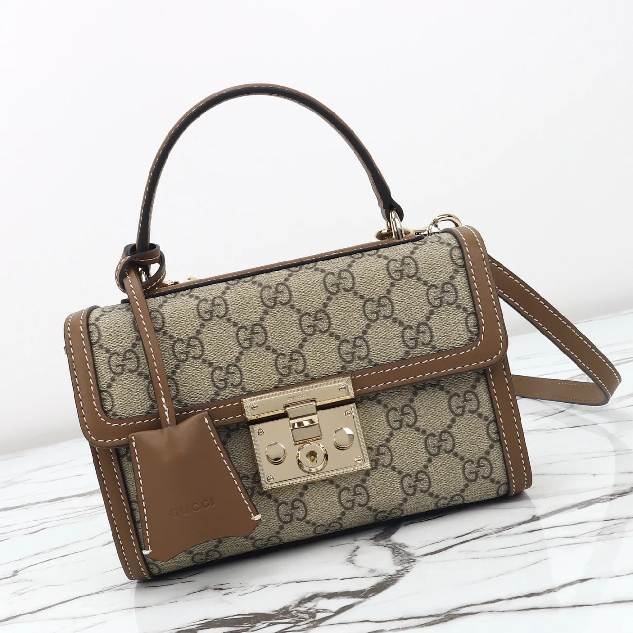 Gucci Padlock small top handle bag (7A regular version)