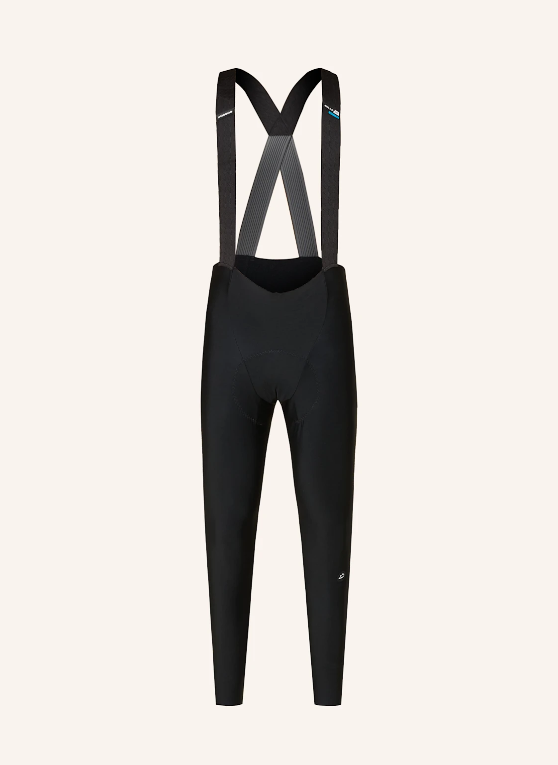 ASSOS Radhose MILLE GT HASHOOGI WINTER mit Trägern und gepolstertem Einsatz