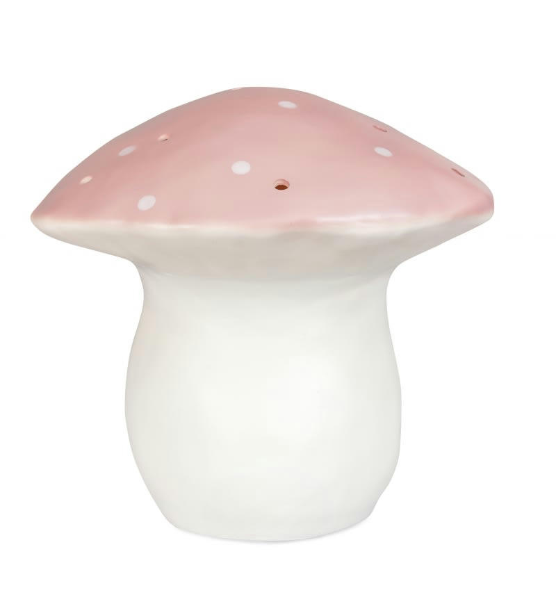 - Lampe veilleuse champignon rose (30 cm)