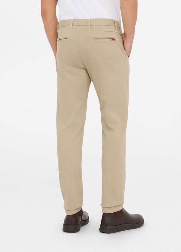 Pantaloni chino in cotone