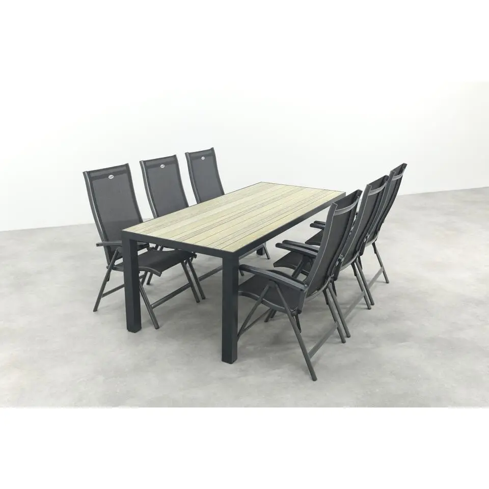 Hartman Salvatore/Nola verstelbare tuinset 210x90 cm