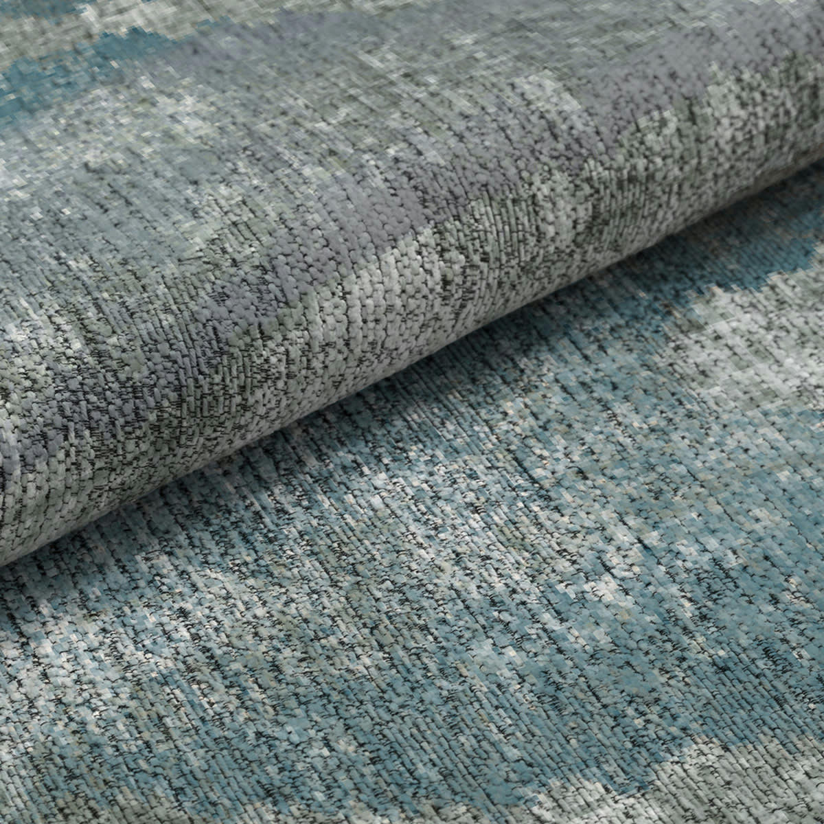 ARUSA - Tapis décoratif style moderne en coton impression digital 160x230 cm