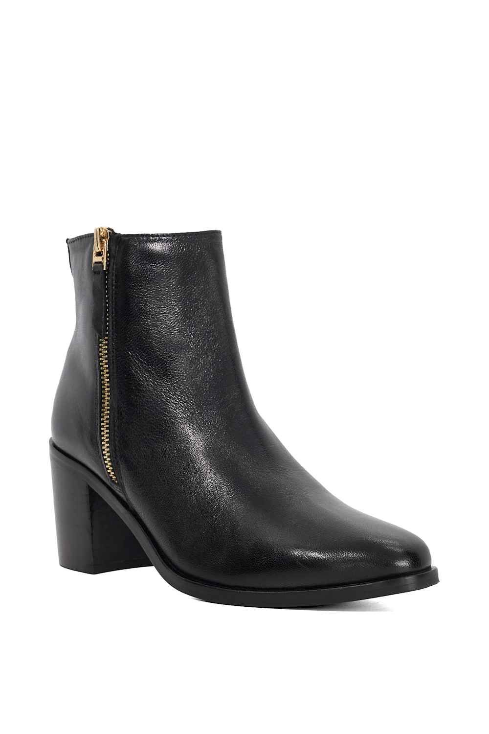 Dune London Purl' Leather Ankle Boots