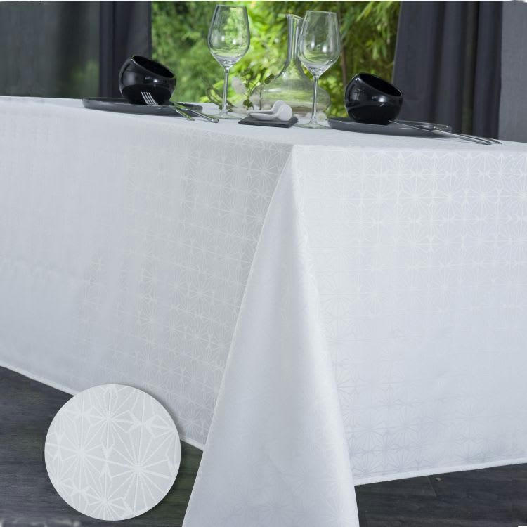 VENEZIA - Nappe en Coton Rouge 160x160 cm