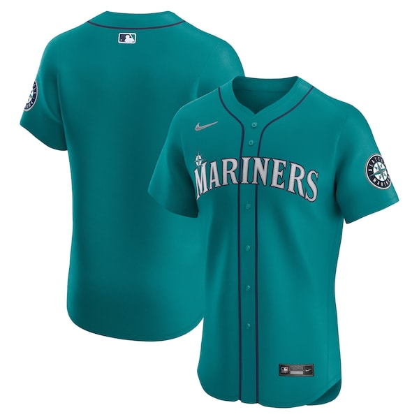 Seattle Mariners Nike Alternate Elite Jersey - Teal/White/Cream