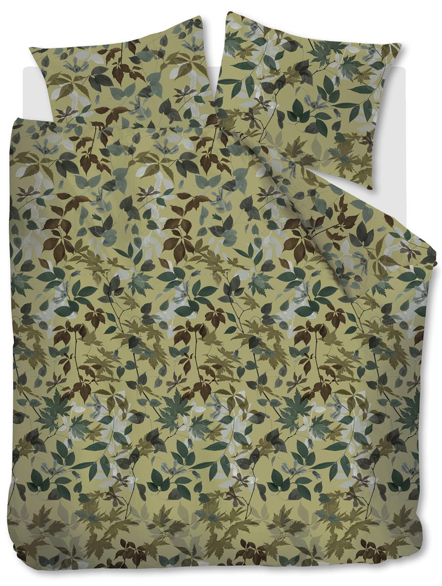 Beddinghouse Gigi dekbedovertrek - Tweepersoons - 200x200/220 cm - Groen