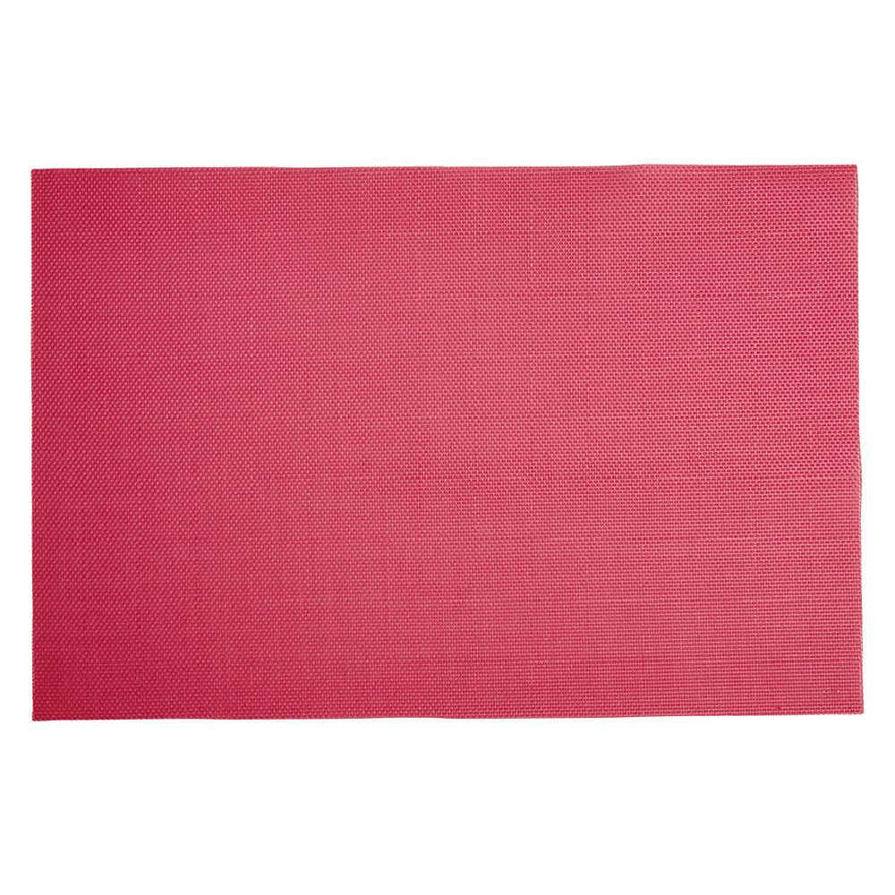 Set de table rectangulaire plastique tressé (4 modèles)