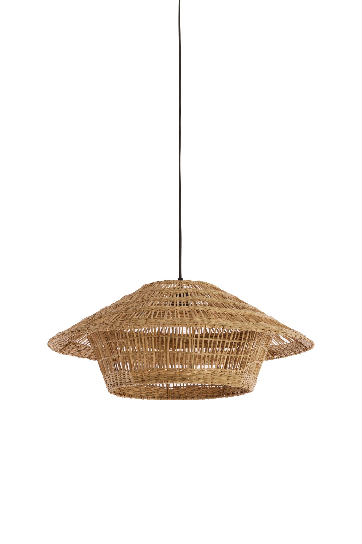 Light & Living hanglamp OWANA - bruin - Ø64x26cm