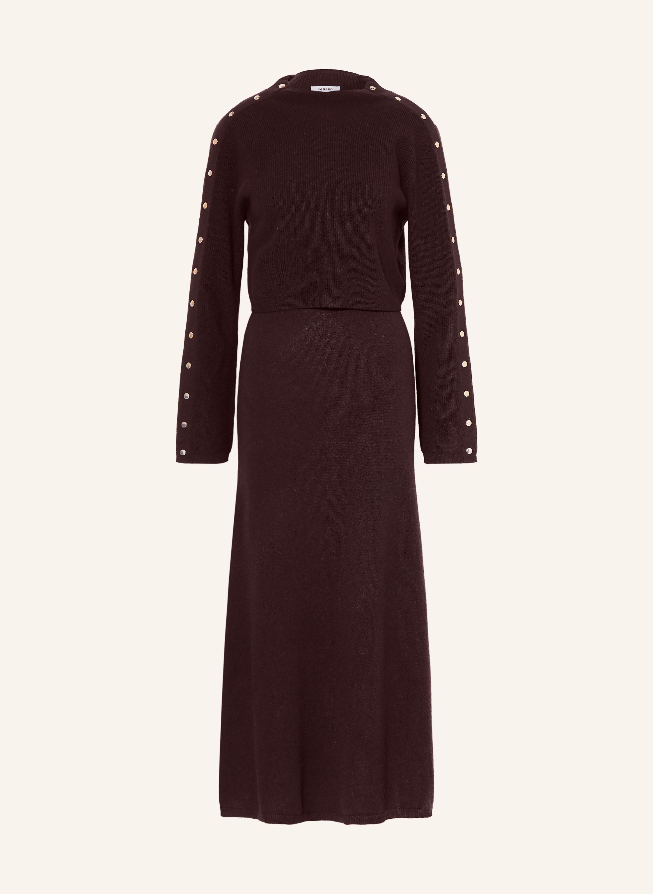 SANDRO Set: Pullover und Strickkleid