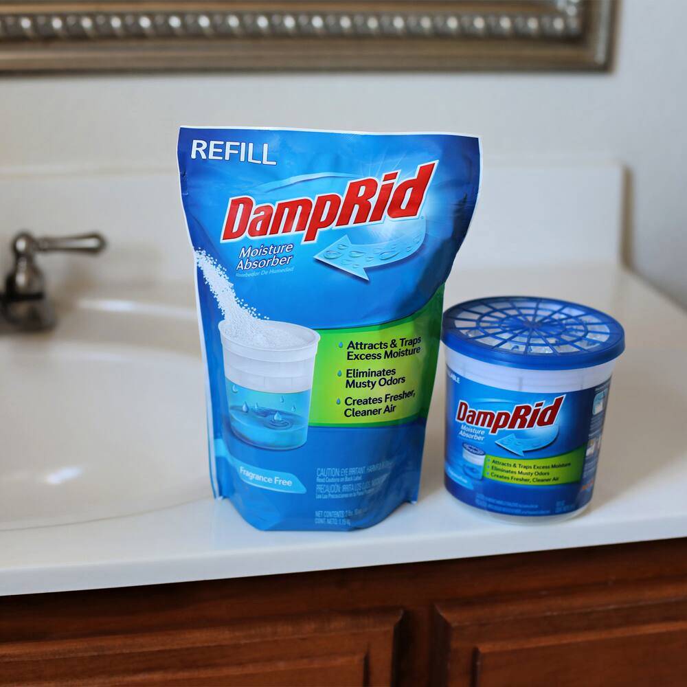 DampRid FG30K No-Smell Moisture Absorber Refill, 42-oz