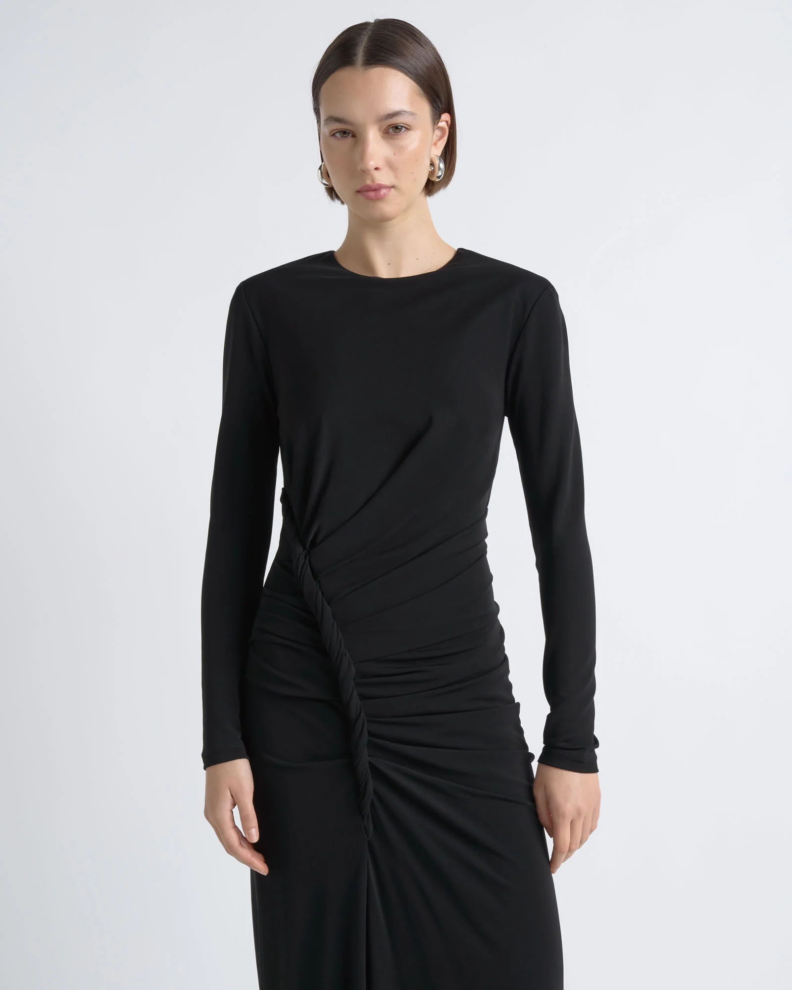 Twist Midi Dress