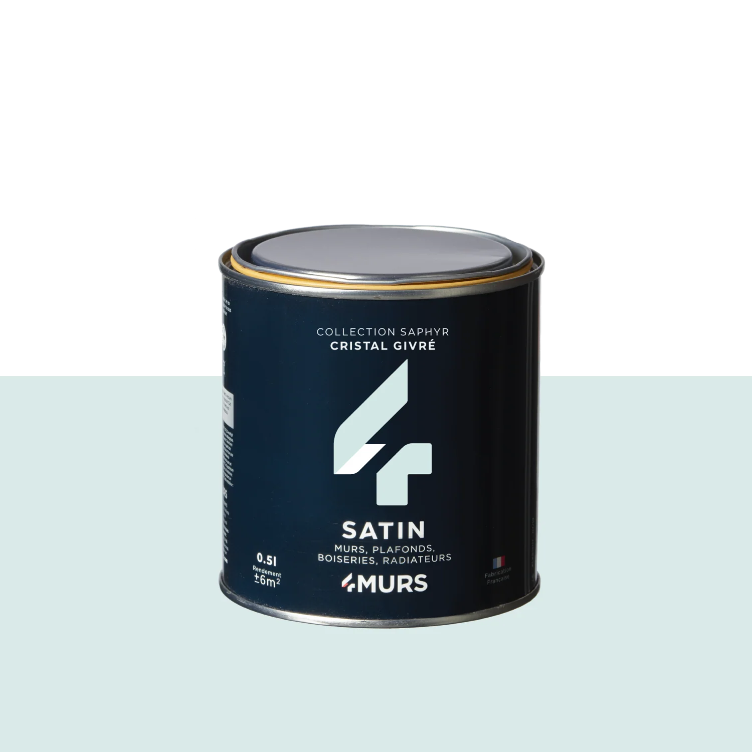 Saphyr Peinture Peinture cristal givré Satiné 0,5 L