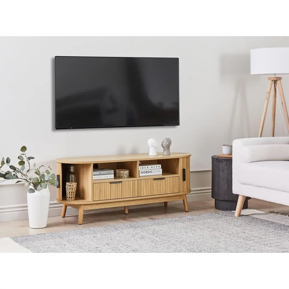 SELAH - TV-meubel - Lichthout - MDF