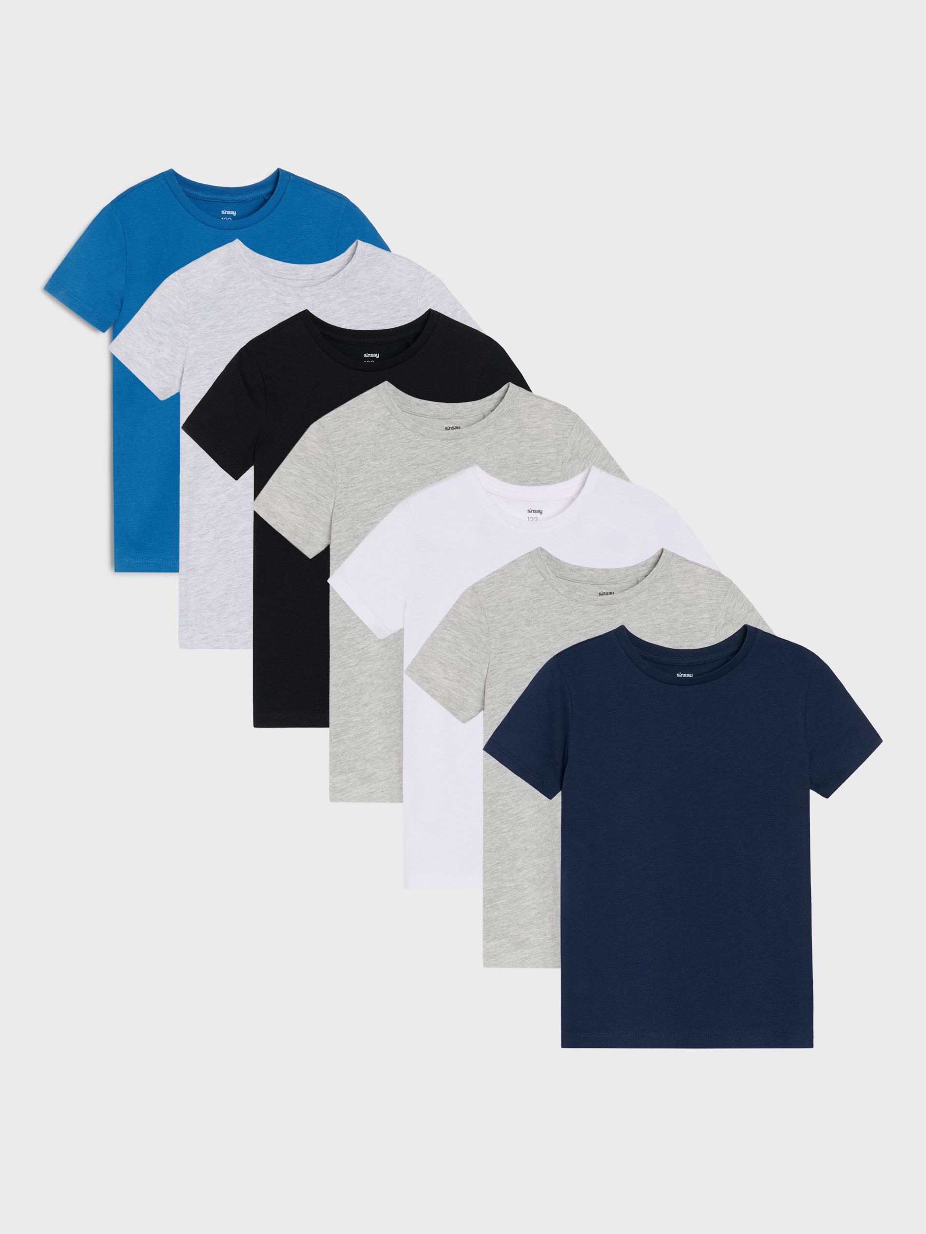Koszulki basic 7 pack