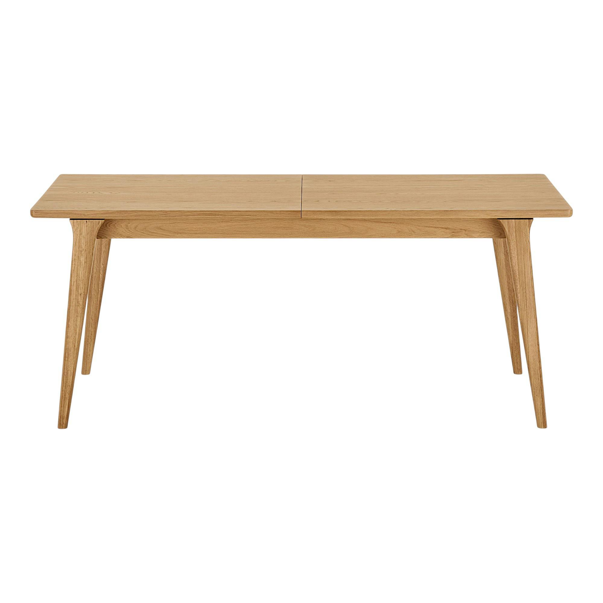 Table extensible en placage chêne clair 180-230 cm TARAZ