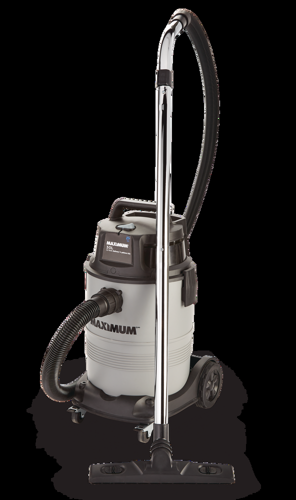 MAXIMUM VK811PH HEPA Certified Wet/Dry Shop Vacuum with Hose and Accessories, 30-L