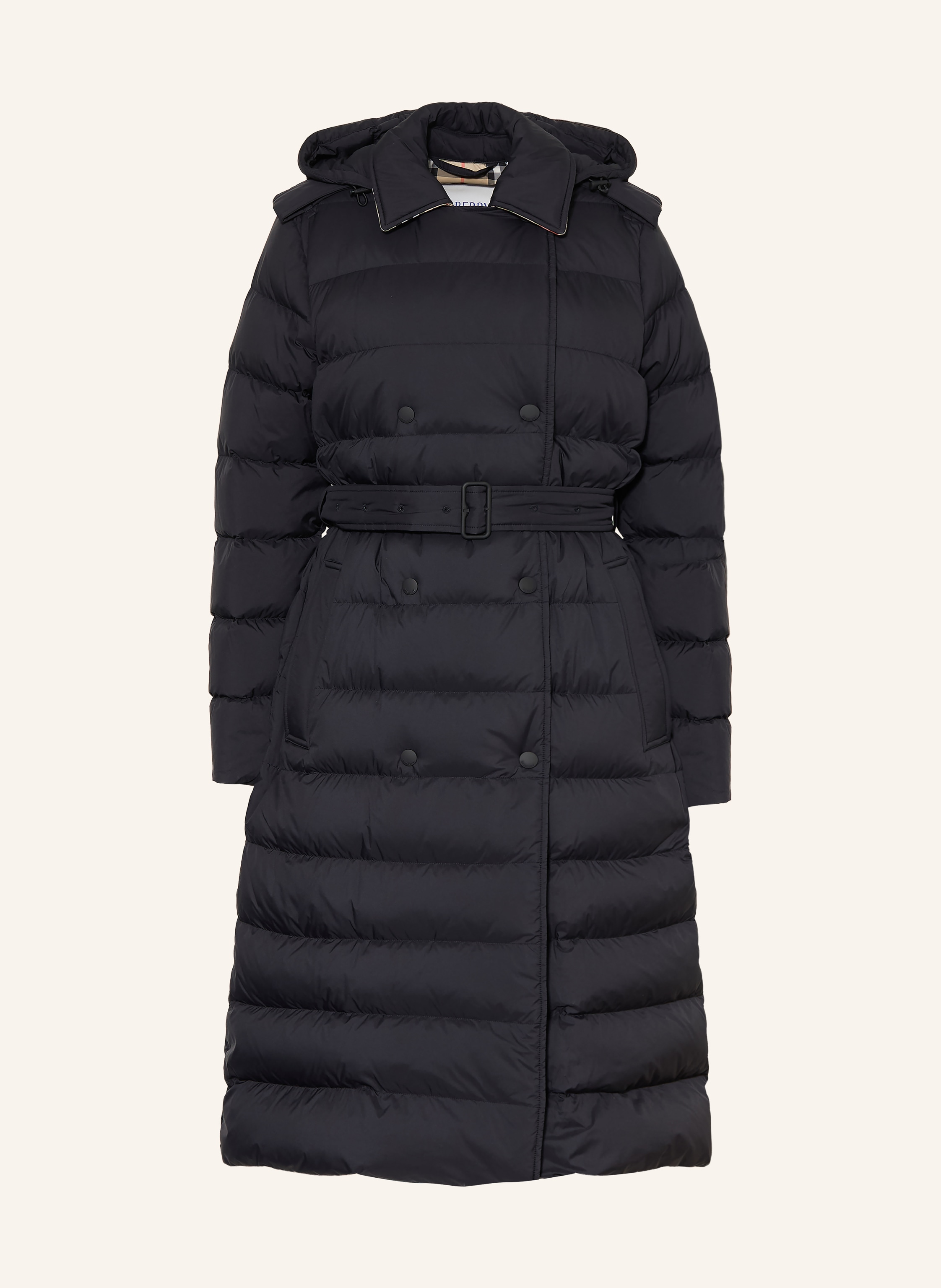 BURBERRY Daunenmantel KENT mit abnehmbarer Kapuze