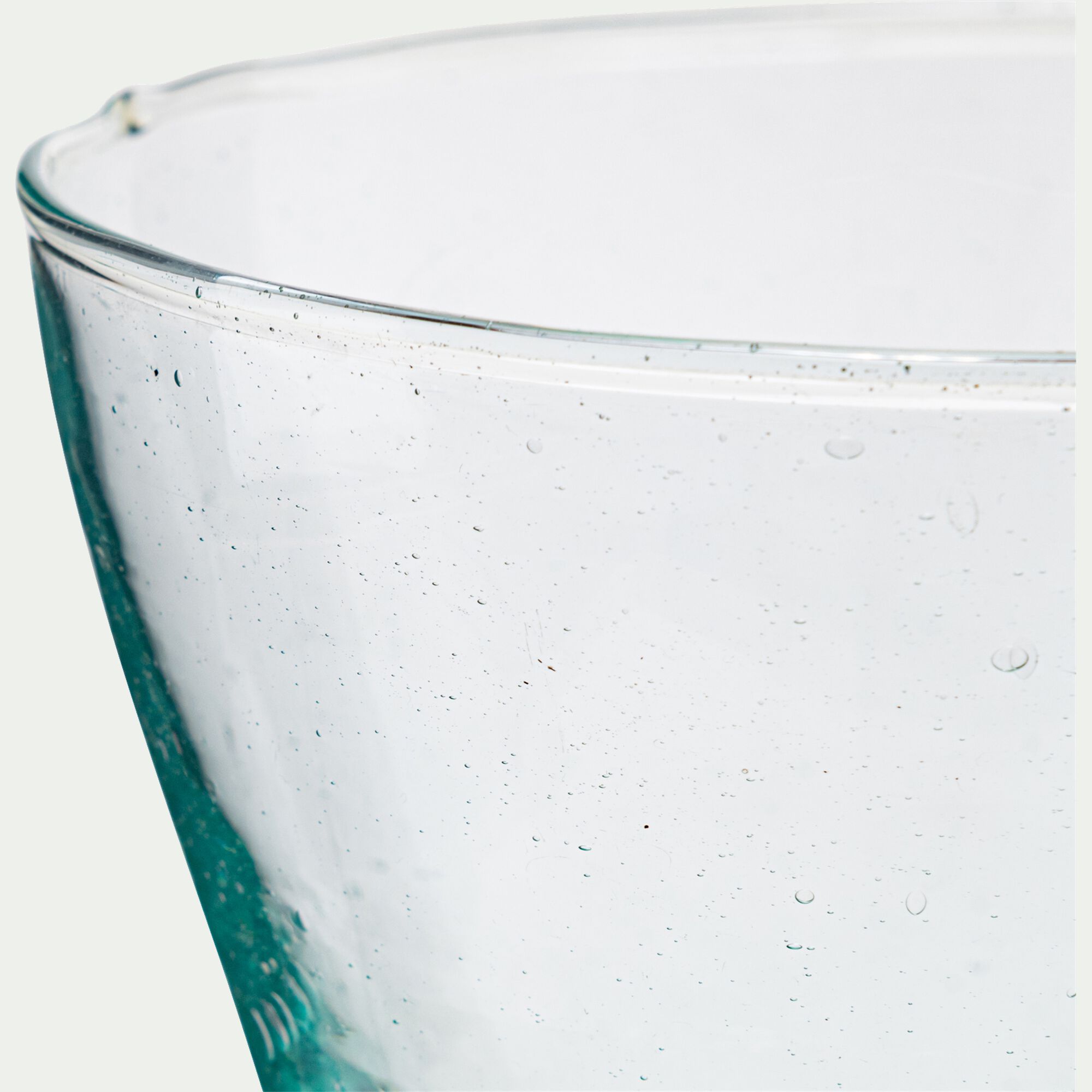 BELDI - Coupelle en verre recyclé D11,5cm - transparent