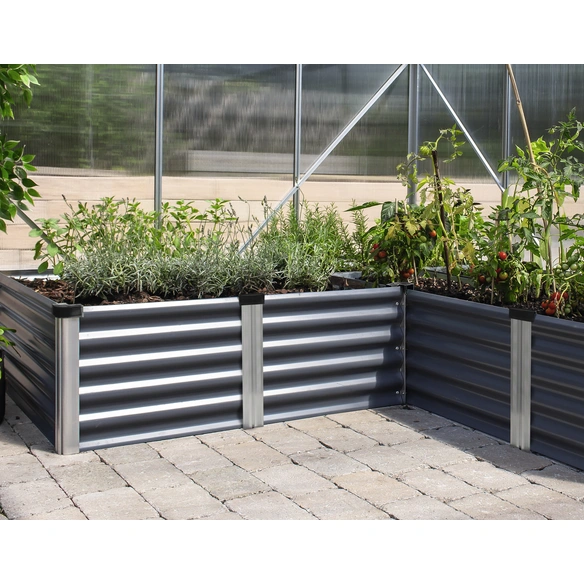 Hochbeet »Meta In Out 401 M«, BxHxL: 304,71 x 40,3 x 124,68 cm, Zincalume®