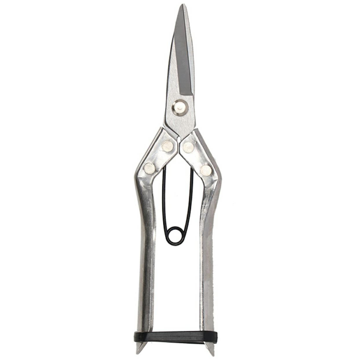 Nożyce do roślin domowych Esschert Design stalowe 19,5 cm srebrne klasyczne