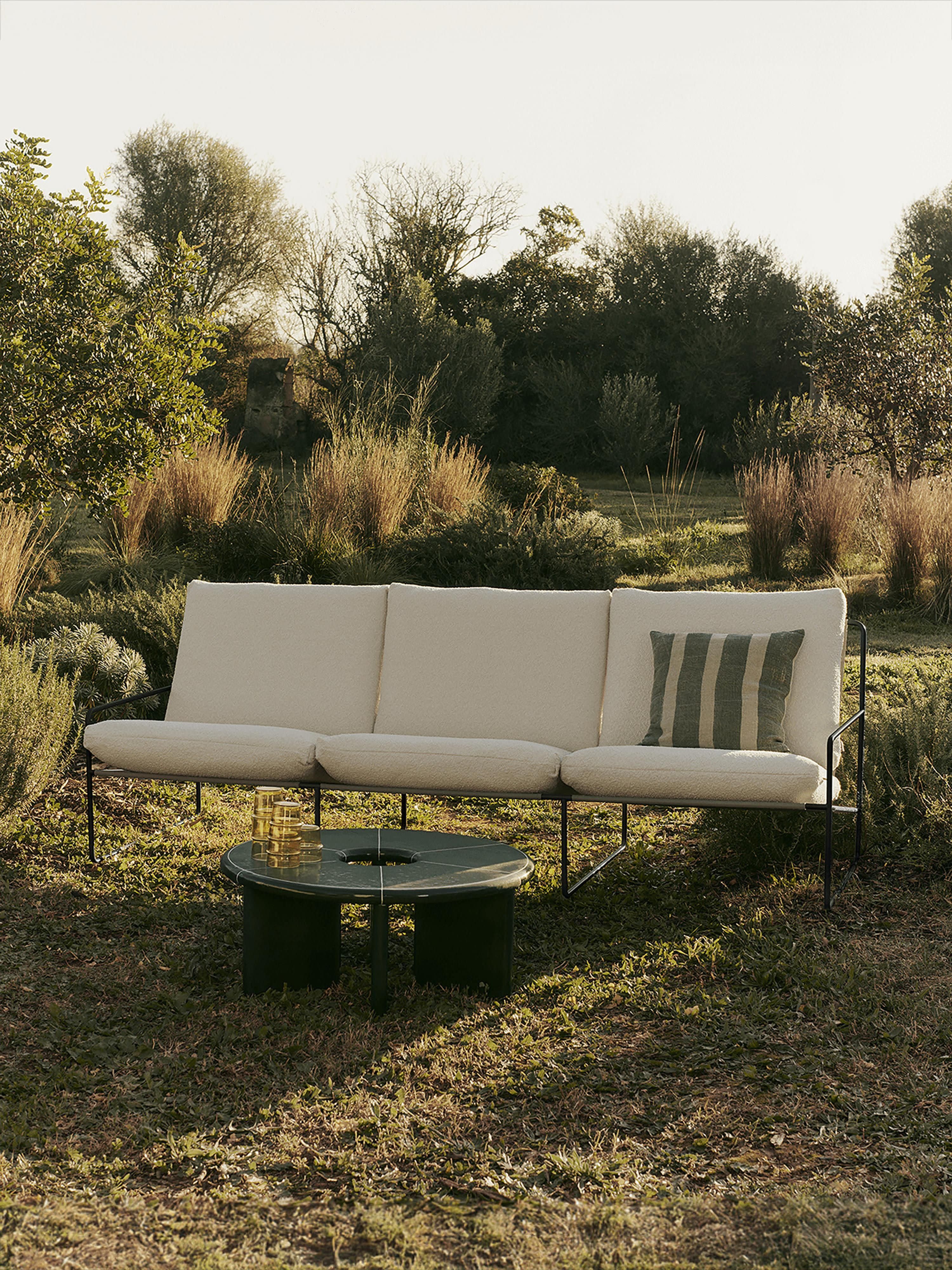 Bouclé Gartensofa Desert (3-Sitzer)