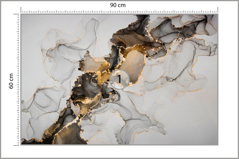 Fototapeta Nowoczesny wzór marmuru 90x60cm