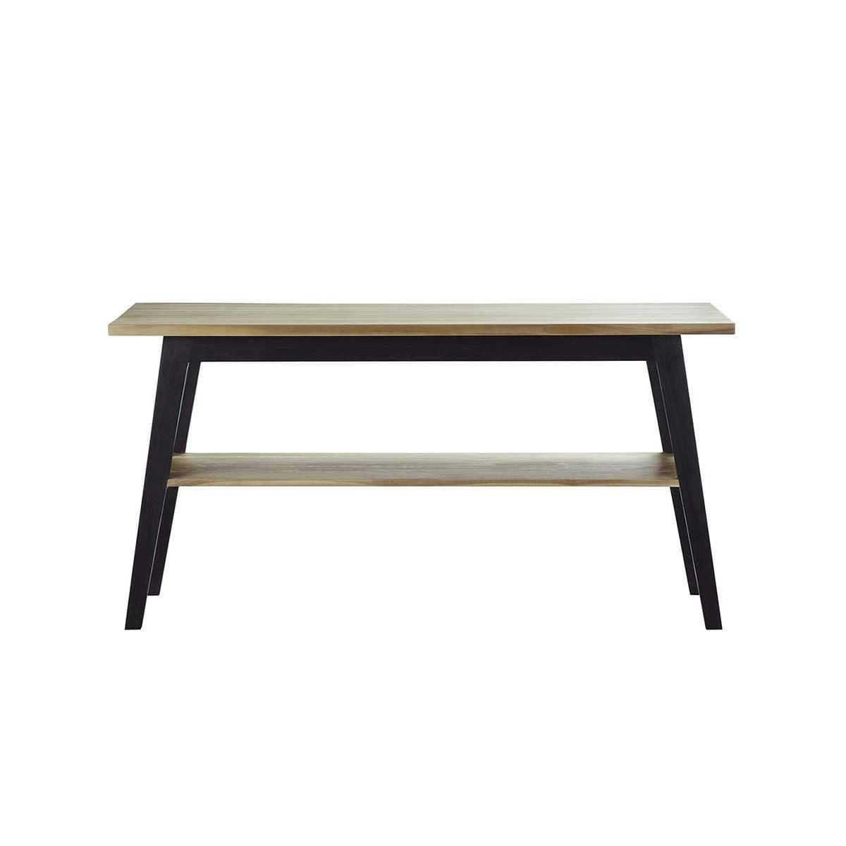 SARA - Meuble double vasque en teck massif 150 cm