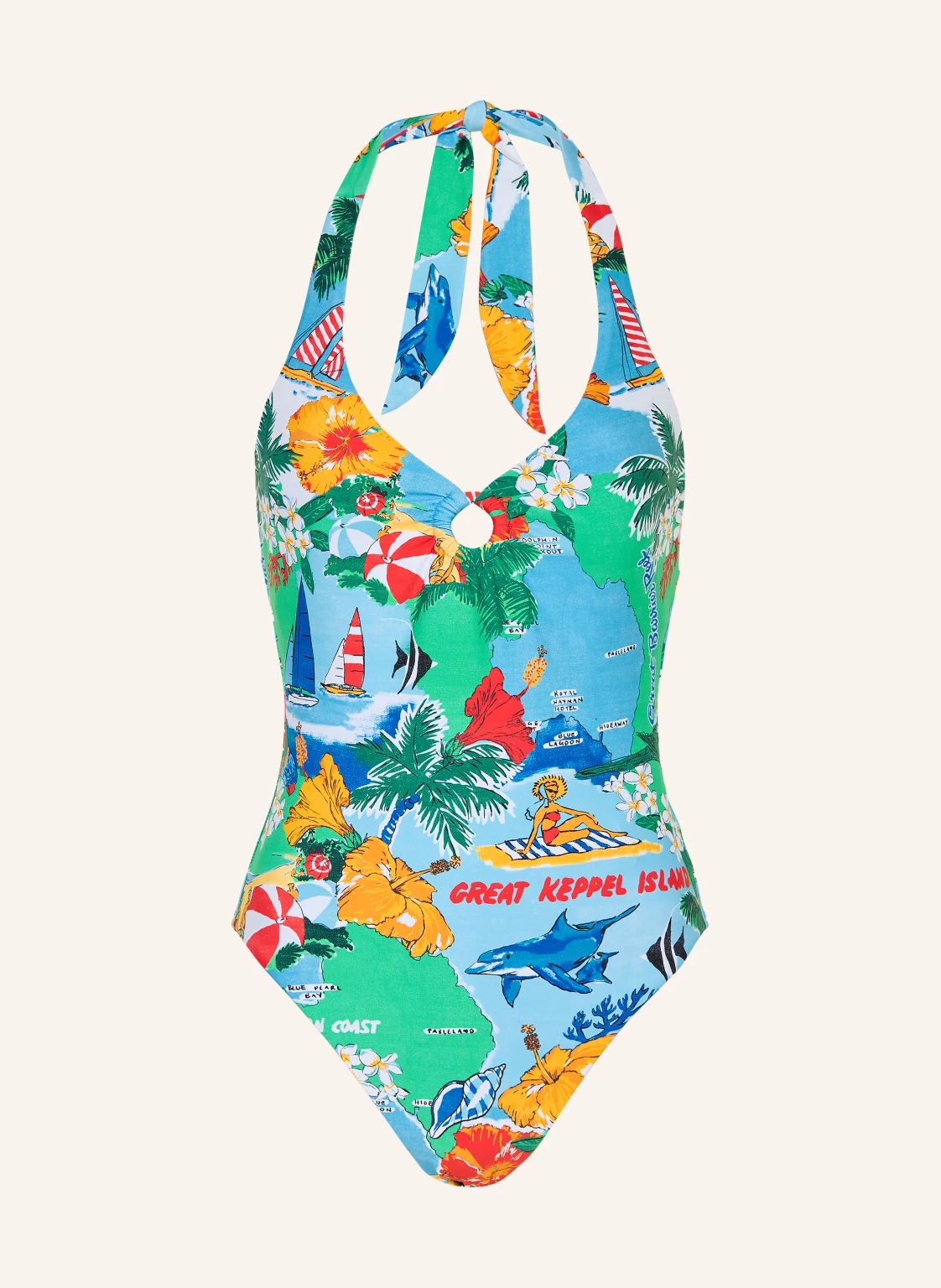 SEAFOLLY Neckholder-Badeanzug VIVA VACATION