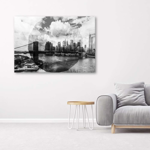 Feeby Obraz na płótnie Most w Nowym Jorku architektura 60x40