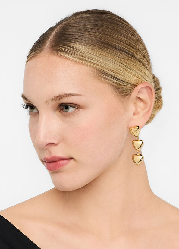 Orecchini pendenti con cuore