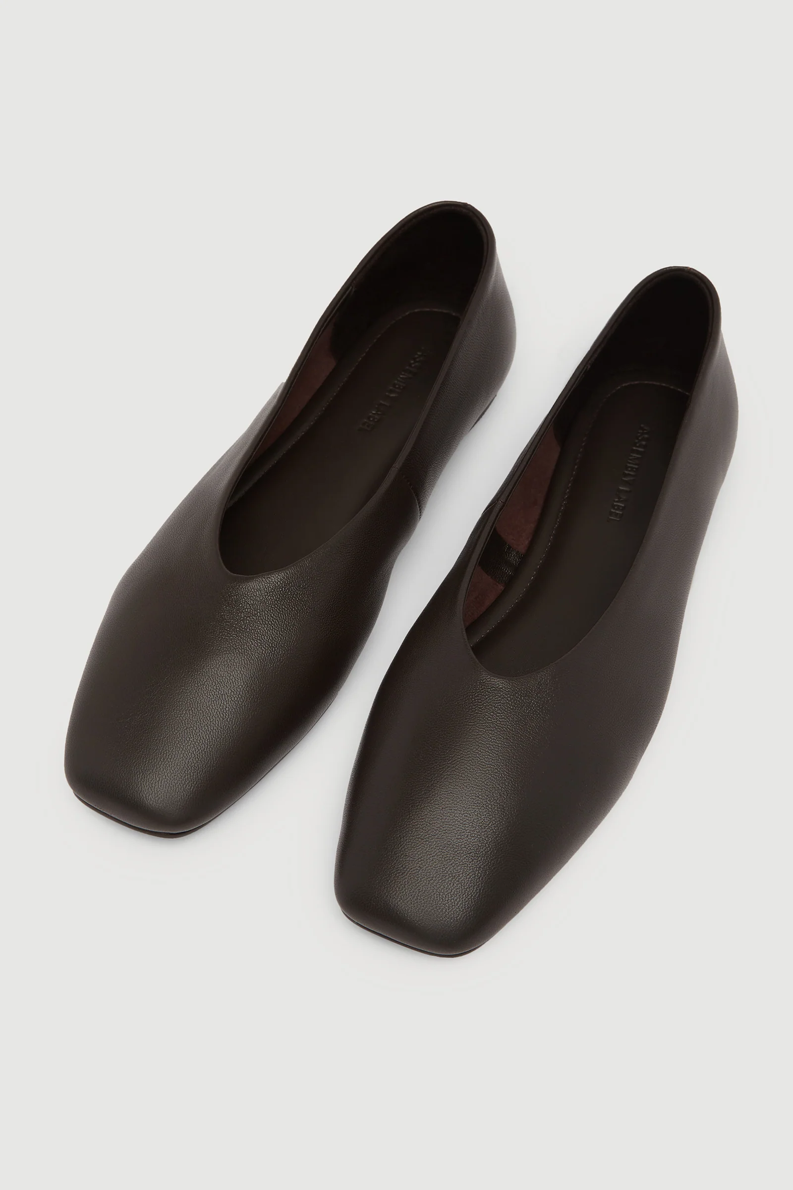 Andrea Leather Ballet Flat