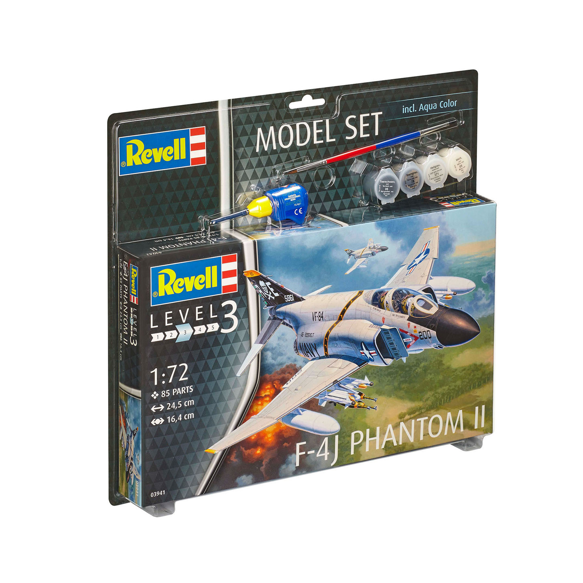 Revell F-4J Phantom II Model Set 1:72