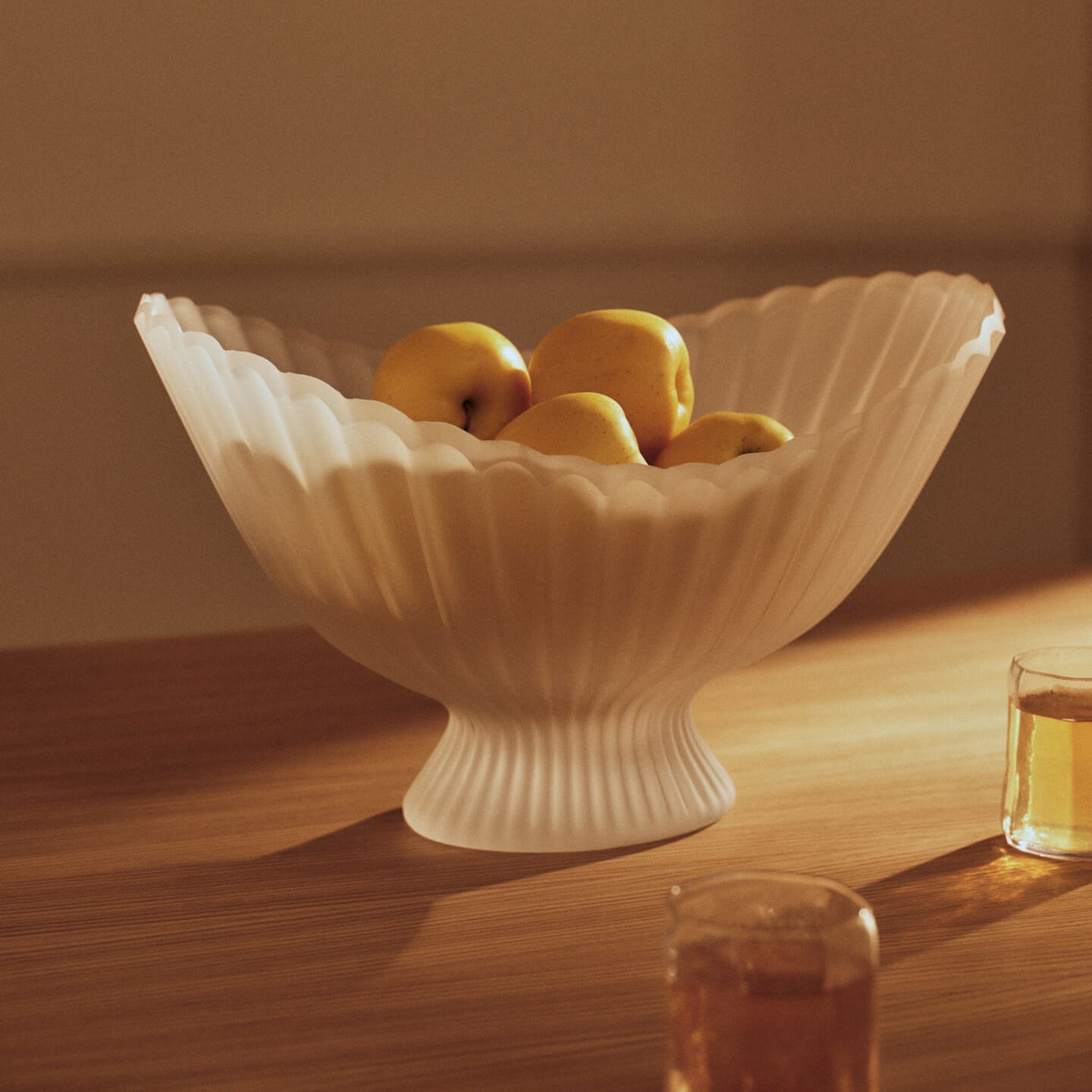 Ferm Living Fountain Schaal XL - Frosted