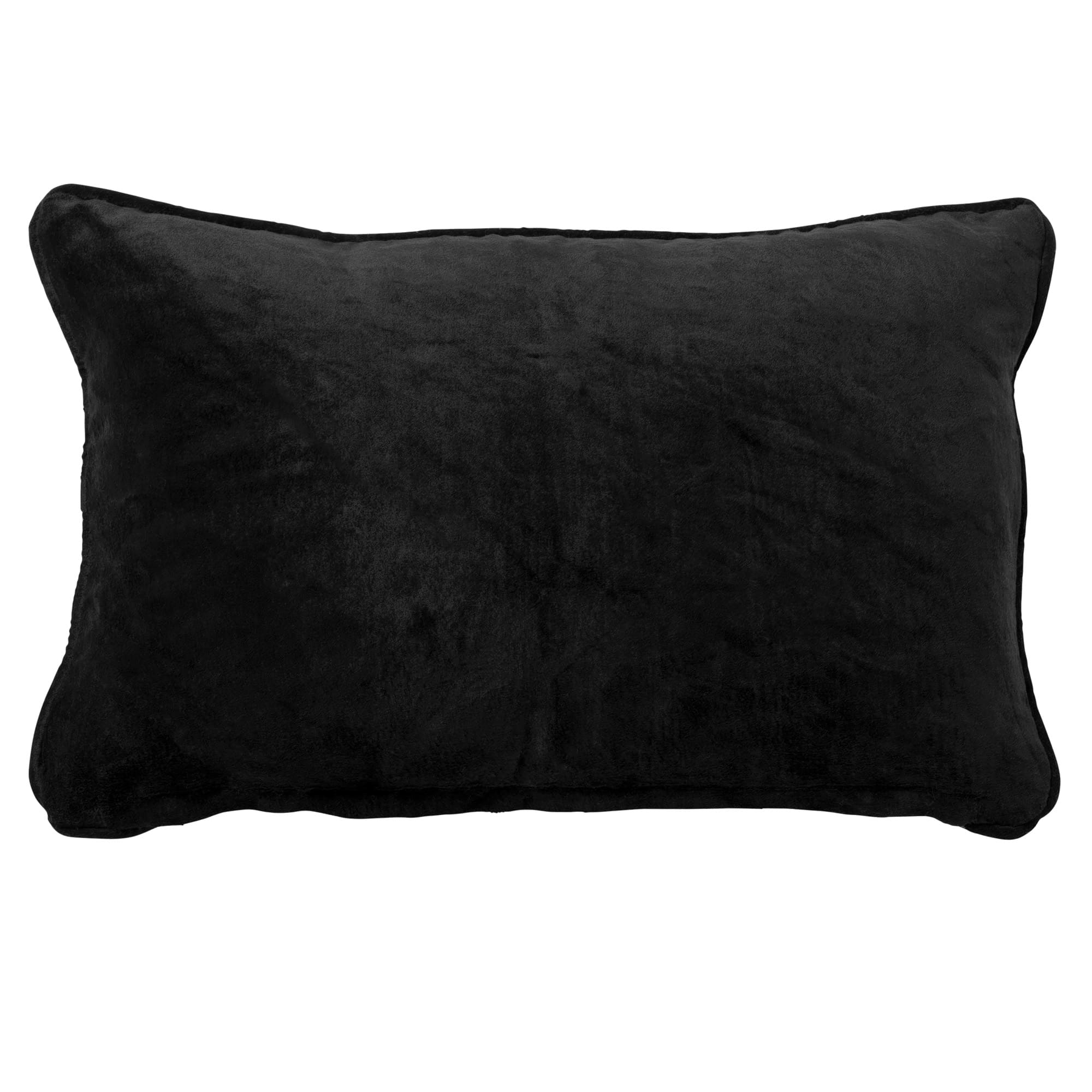 CHLOE | sierkussen 30x50 cm | Raven | zwart | Hoii | met duurzame kussenvulling
