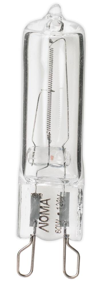 NOMA G9 Bi-Pin Base Encapsulated, Dimmable Halogen Light Bulb Lamp, 820 Lumens, 60W