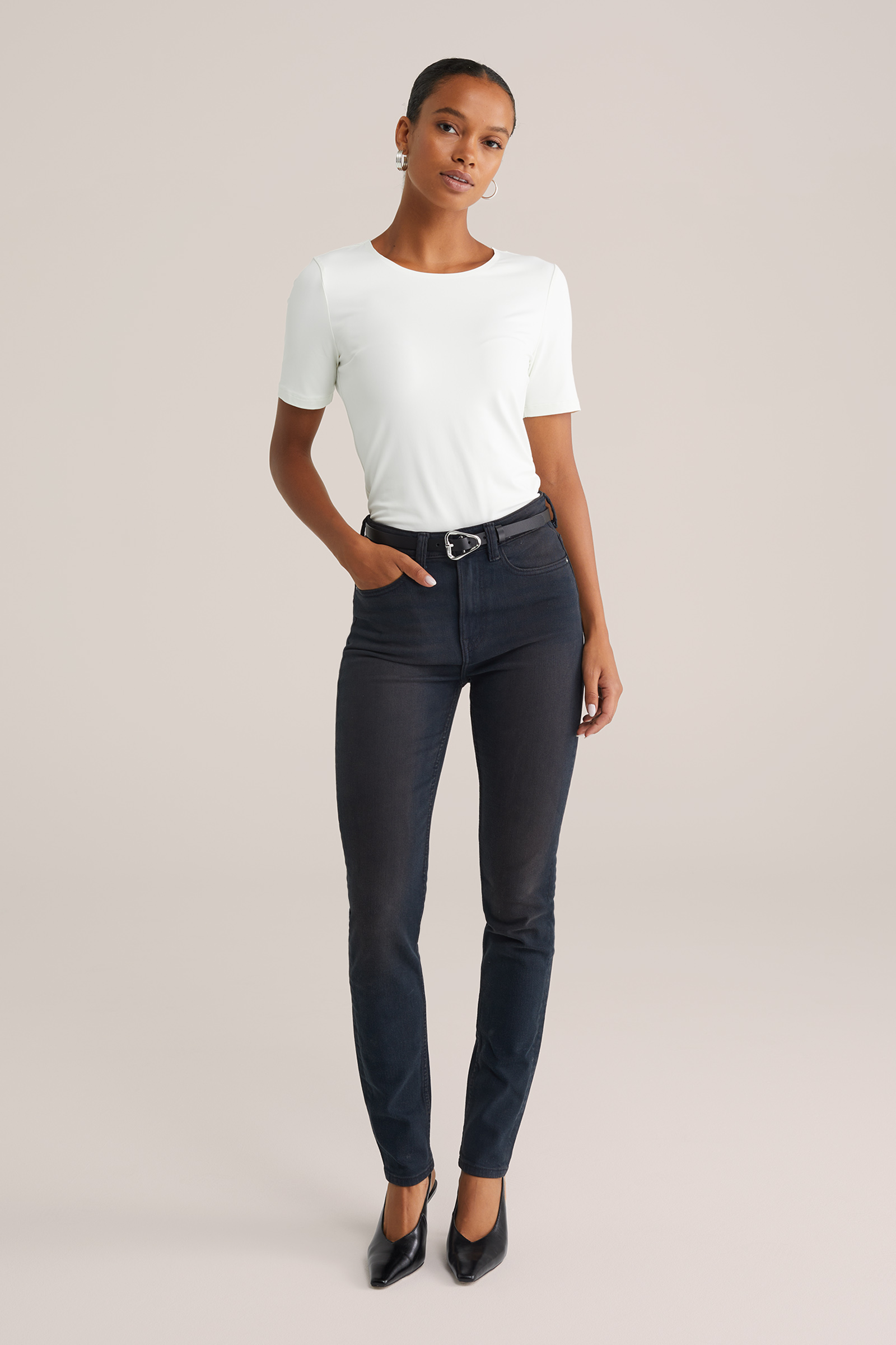 Dames skinny jeans met stretch - THE CHARMER