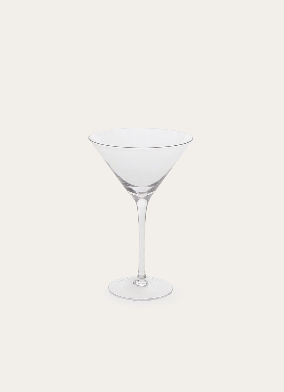 VERRE A COCKTAIL EN VERRE TRANSPARENT