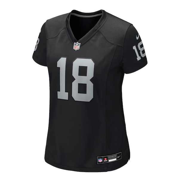 Jack Bech Las Vegas Raiders Nike Women's Team Game Jersey -  Black