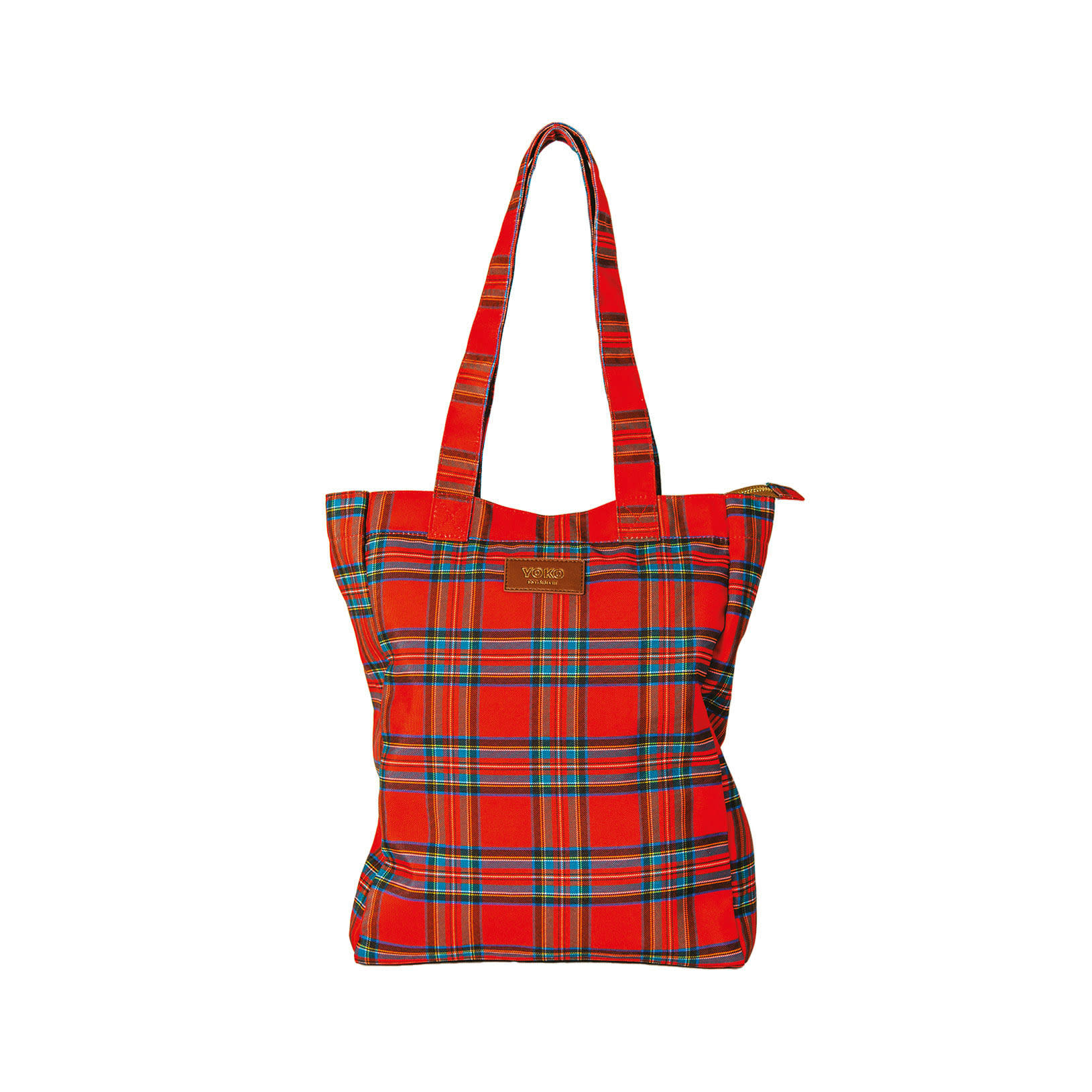 TARTAN - Tote bags Tartan RPET Rouge