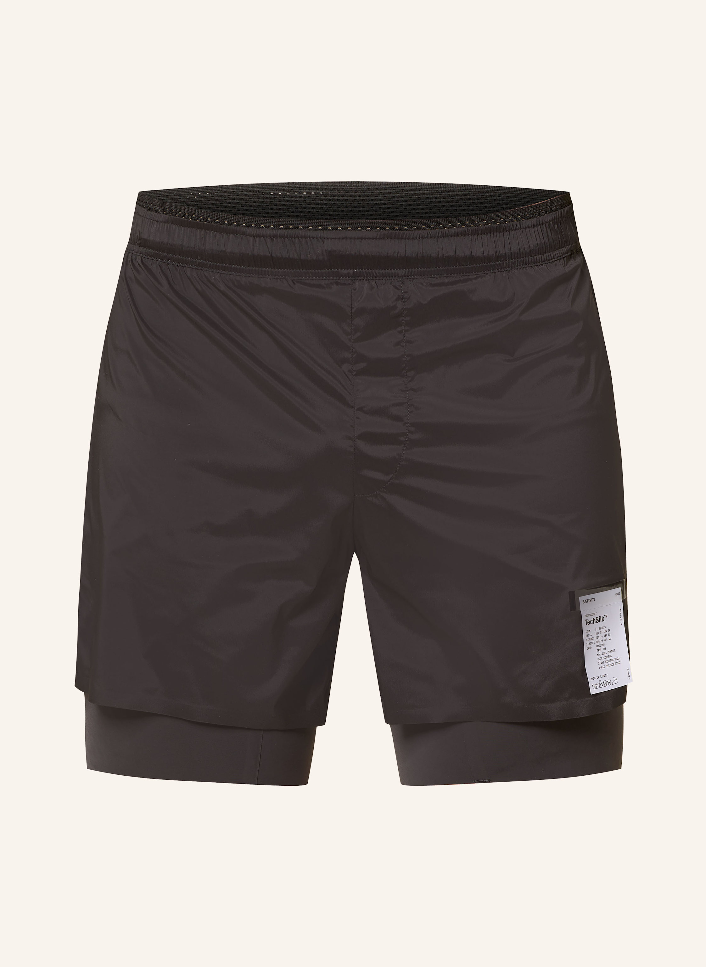 SATISFY 2-in-1-Laufshorts TECHSILK™ 8"